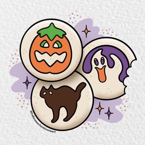 Easy Halloween Designs To Draw, Halloween Cookie Tattoo, Halloween Woodburning Ideas, Halloween Tattoo Flash Art, Mini Halloween Tattoos, Halloween Tattoo Designs, Simple Halloween Tattoos, Cute Spooky Drawings, Spooky Tattoo Ideas