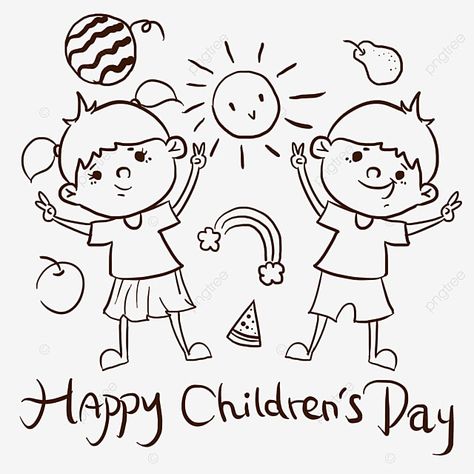 Children Day Drawing For Kids, Childrens Day Creative, Children Day Activities For Kids, Children's Day Drawing Ideas, Children's Day Drawing, Childrens Day Poster Design, Happy Childrens Day Poster, Children's Day Activities, Children's Day Poster