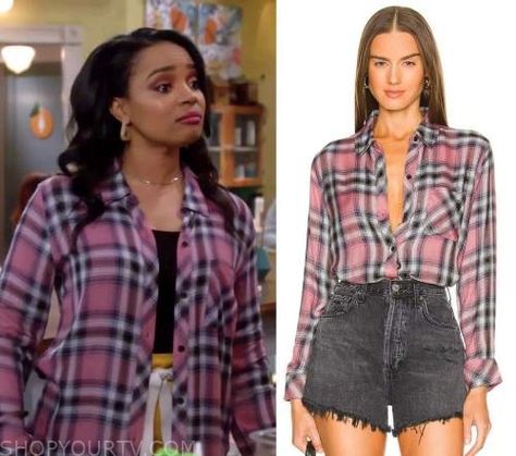 Pink Plaid Shirt, Where To Buy Clothes, Pink Plaid, Season 3, Holiday Outfits, Plaid Shirt, Call Me, Fashion Looks, Plaid