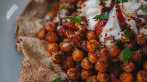 These flatbread snacks are big in the Arab world but little known here, says the food and travel writer Ghillie Basan Chickpea Fatteh Recipe, Fatteh Recipe, Date Molasses, Molasses Recipes, Filling Snacks, Vegetable Dish, Arab World, Persian Food, Food And Travel