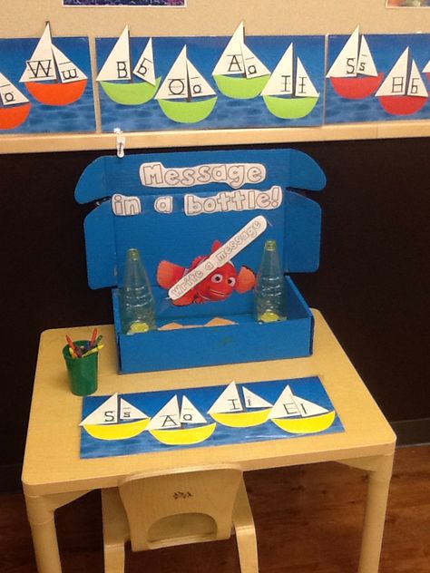 Boat Activities For Preschool, Preschool Ocean Theme, Letter Matching Preschool, Preschool Transportation Crafts, English Preschool, Theme Writing, Transportation Preschool Activities, Preschool Ocean, Inquiry Project