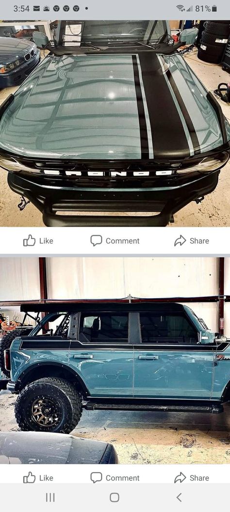 Bronco Sport Accessories, Car Manifestation, Pretty Trucks, Bronco Accessories, Jeep Custom, 2021 Bronco, Horseless Carriage, Bronco Truck, New Bronco