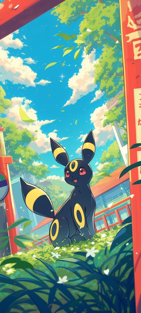 Umbreon Wallpaper, Flying Pokémon, Pokemon Full Art, Eevee Wallpaper, Fluffy Critter, Pokemon Umbreon, Pokemon Backgrounds, Pokemon Poster, Cool Pokemon Wallpapers