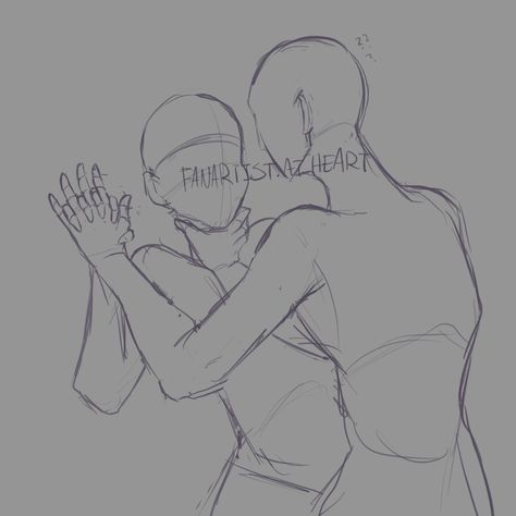 Holding Hands Up Reference, Art Base Carrying, Pinned Against Wall Couple Drawing Base, Handcuff Pose Reference Drawing, Neck Grabbing Drawing, Grabbed By The Collar Reference, Hand On Neck Drawing Reference, Enemies Pose Reference Drawing, Book Pose Reference Drawing