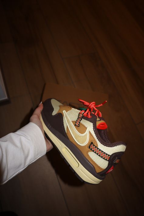 Travis Scott Air Max 1, Nike X Travis Scott, Air Max 1, Travis Scott, Air Max, Nike Air Max, Nike, Sneakers, Quick Saves