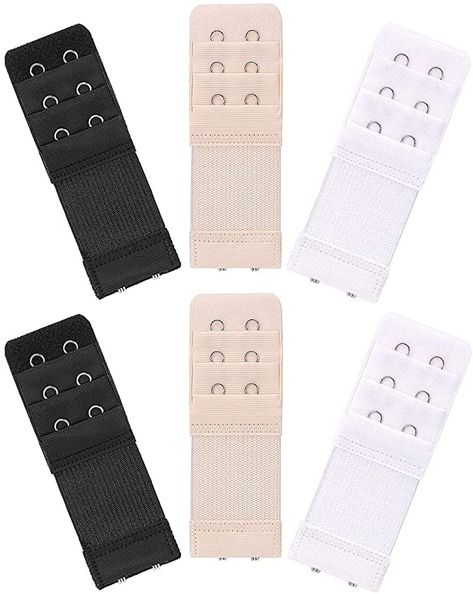 Akstore 6 Pieces Women's Soft Comfortable Elastic Bra Extenders Bra Extension Strap 2 Hook 3 Row Lady's Bra Extender Bra Band (Multicolors) at Amazon Women’s Clothing store Old Bras, Bra Extender, Velvet Necklace, Adjustable Bra, Shoe Display, New Bra, Encouragement Gifts, Perfect Bra, Velvet Choker