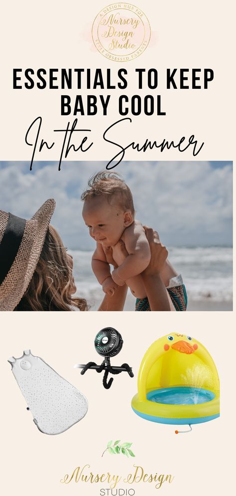 From paddling pools to sleeping sacks and fans-we are sharing the must-have essentials to keep baby cool in summer. Need For Baby, Working Mom Schedule, Summer Newborn, Baby Registry List, Stroller Fan, Registry Checklist, Baby Registry Checklist, Mom Schedule, Baby Pool