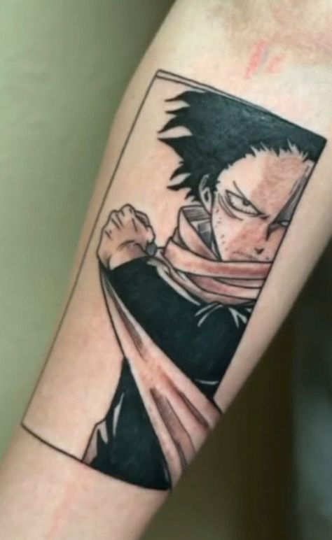 Aizawa Tattoo, Mic Tattoo, Anime Tattoos, Cute Tattoos, Triangle Tattoo, I Tattoo, Portrait Tattoo, Tatting, Tattoos