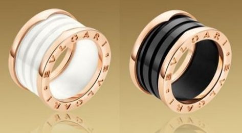 Anillo Bulgari B Zero 1 en oro y cerámica Simple Ring Design, Cartier Gold, Bvlgari Jewelry, Gold Rings Fashion, Gold Ring Designs, Golden Ring, Luxury Rings, Fancy Jewelry, Pretty Rings