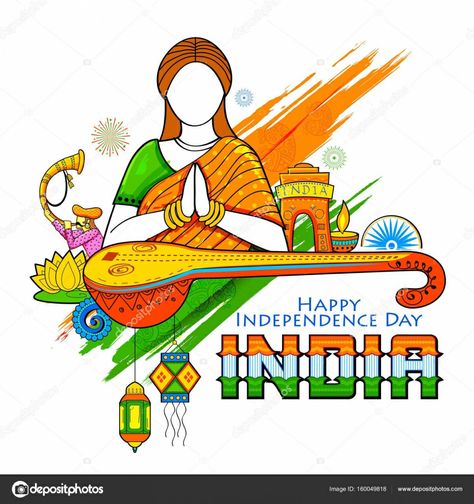 Poster On Independence Day, Independence Day Painting, Incredible India Posters, Essay On Independence Day, Wishes Wallpaper, Independence Day Drawing, Happy Independence Day Images, Independence Day Poster, Happy Independence Day India