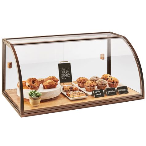 Bakery Display Case, Pastry Display, Vintage Bakery, Bakery Display, Modern Restaurant, Coffee Shop Design, Bakery Shop, Cafe Interior Design, Bakery Cafe