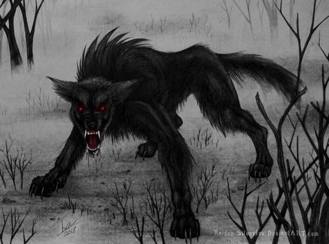 The Black Shuck – Sasysquatchgirl Black Shuck, Night Guard, Kneeling In Prayer, Demon Dog, Medieval England, Devil Dogs, Book Of Kells, Mythical Beast, Mythology Art