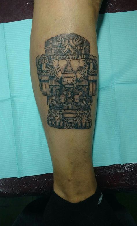 Coatlicue Mayan Art, Geometric Tattoo, Tattoo Ideas, Tattoos, Quick Saves, Art