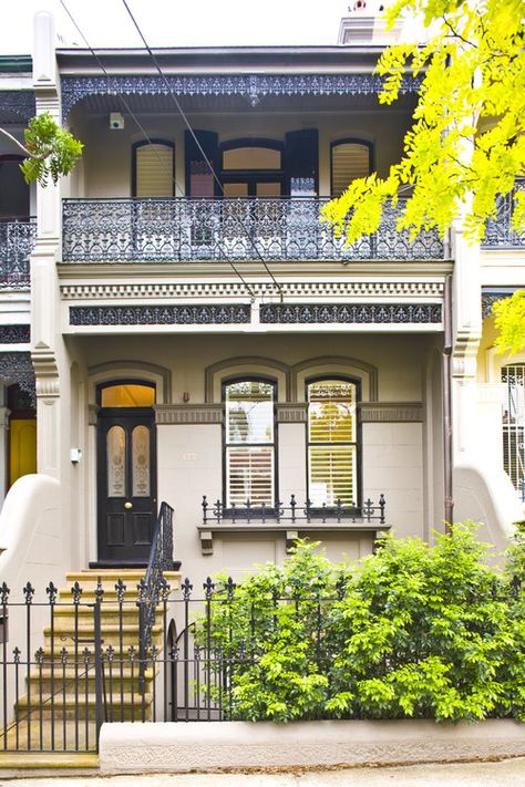 New home, old tricks: How to add heritage charm to a modern home Harrington House, Terrace Exterior, Terrace House Exterior, Victorian Terrace House, Heritage House, Traditional Exterior, Victorian Terrace, Terrace Design, Windows Exterior