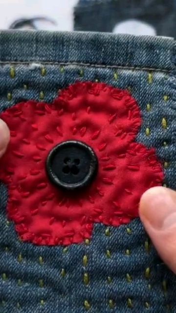 Zen Stitching ™ | The Art of Mindful Mending on Instagram: "Do you wear a poppy for Remembrance Day? It's an important day to reflect and honour those who have served our country. One way to do this is by wearing a poppy pin. However, many poppies are made with plastic, and even the ones that aren't are still made to be disposable. To help protect the environment while honouring those who served, I've created a simple DIY tutorial to make your own plastic-free poppy pin! There's even a downloadable template make it easy to create a beautiful and sustainable poppy pin. And to make your poppy even more meaningful, I recommend donating to a local veteran support fund - there are some suggestions on the blog. 🙏 Check out the link in my bio for the YouTube video tutorial and head to our bl Diy Poppy Pin, Zen Stitching, Mindful Mending, Poppy Tutorial, Poppy Pins, Protect The Environment, Upcycling Clothes, Sewing Vintage, Downloadable Templates