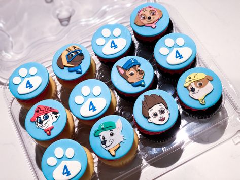 Chase Cupcakes Paw Patrol, Paw Patrol Cupcake Topper, Mighty Pups Cupcakes, Number 3 Paw Patrol Cupcake Cake, Paw Cupcakes, Paw Patrol Monster Truck Cake, Paw Patrol Birthday Shirt, Paw Patrol Cupcakes, Psi Patrol