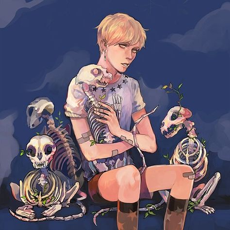 Dog Bones Modern Necromancer, Modern Prophets, Character Bank, Character Inspiration Male, Sitting Poses, Dog Bones, Modern Fantasy, Fantasy Inspiration, Boy Art