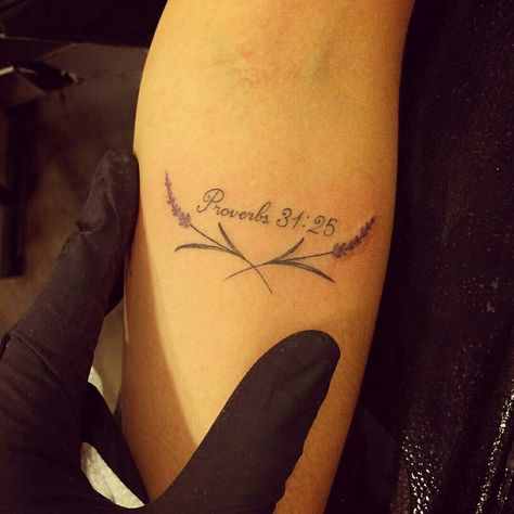 Proverbs 31 25 Tattoo With Flowers, Proverbs 31 Tattoos Ideas, Cute Tattoos Flower, Proverbs 31 Tattoo, Proverbs 31 Tattoos, Proverbs 31 25 Tattoo, 25 Tattoo, Sarah Snyder, Tattoos Cute