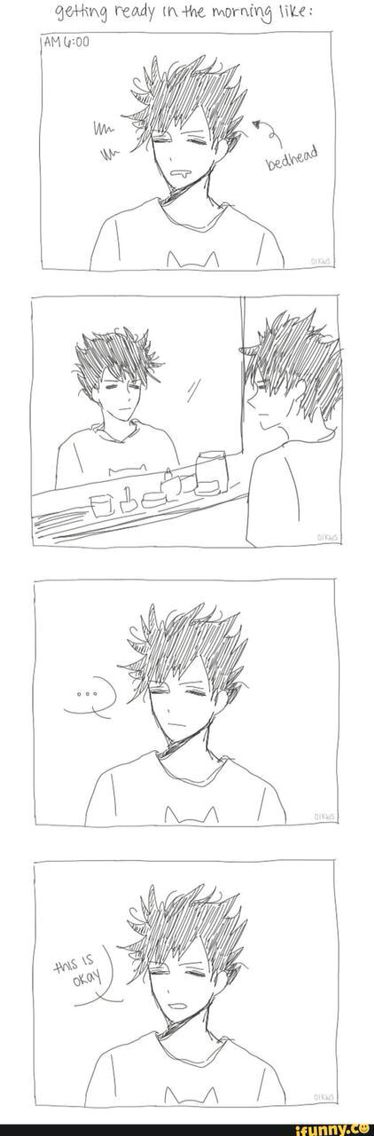 Kuroo Tetsurou the mystery behind his bed head - "it's okay" *half eye-lidded guy says to himself ad he looks in the mirror @ 6am in the morning* Half Lidded Eyes Drawing, Kuroo Tetsurou Funny, Watch Haikyuu, All Out Anime, Haikyuu Meme, Kuroo Tetsurou, Volleyball Anime, Haikyuu Funny, Haikyuu Ships