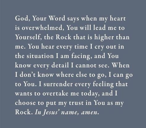 “From the end of the earth will I cry unto thee, ... When my heart is overwhelmed: lead me to the rock that is higher than I” (Psalm 61:2). lds.org/scriptures/ot/ps/61.2#p1 How have you been blessed by “relying wholly upon the merits of Him who is mighty to save?” ... Draw closer to the Lord #JesusChrist facebook.com/173301249409767. Enjoy more scriptures and uplifting messages from the #HolyBible facebook.com/212128295484505. #ShareGoodness, and #passiton Psalm 61 2, Psalm 61, Mighty To Save, Prayers Of Gratitude, You Are Blessed, Inspirational Prayers, Uplifting Messages, Bible Quotes Prayer, Scripture Quotes