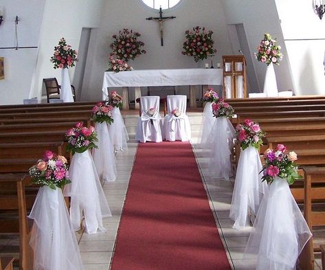 Wedding Church Aisle, Church Aisle, Pew Decorations, Wedding Church Decor, Wedding Pews, Aisle Decorations, Rustic Wedding Decorations, Church Wedding Decorations, Wedding Chair Decorations