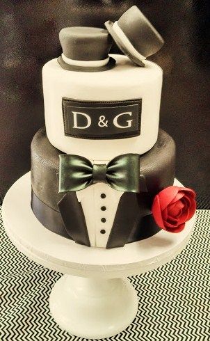 Two Grooms from London Married in Palm Springs. Gay Wedding Cake Toppers, Gay Wedding Cakes, Grooms Cakes, Decorative Cakes, Lgbt Wedding, Lgbtq Wedding, Unique Cakes, Lesbian Wedding, Gorgeous Cakes