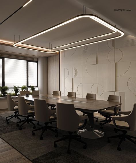 Executive Meeting Room, Conference Room Design Modern, Director Office Interior, Small Meeting Room Design, Ceiling Design Office, Luxury Meeting Room, Meeting Room Design Creative, Conference Room Interior Design, Meeting Room Interior Design