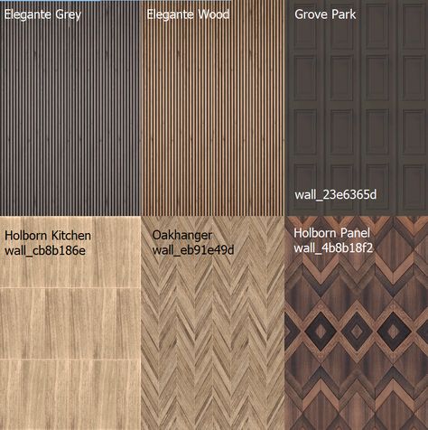 Sims 4 Wood Paneling Cc, Sims 4 Wood Wall Cc, Panelled Ceiling, Sims4 House, Wooden Wallpaper, Panel Walls, Code Wallpaper, Tumblr Sims 4, 4 Wallpaper