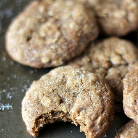 Classic Ginger Oatmeal Cookies with the addition of brown butter to make them extraordinary. These chewy oatmeal cookies are perfectly sweet with delicious spices and crispy edges! #oatmealcookies #ginger #cookierecipe #dessert #christmascookies Ginger Oatmeal, Ambitious Kitchen, Oatmeal Cookies Chewy, Oatmeal Chocolate Chip, Oatmeal Chocolate, Drop Cookies, Oatmeal Chocolate Chip Cookies, Köstliche Desserts, Oatmeal Cookies