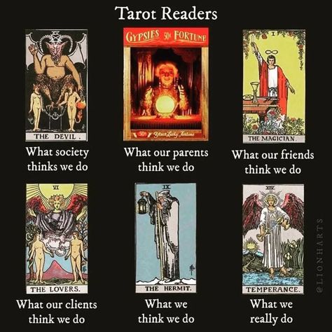 Learn the tarot easily through the TarotCraft School 🎴 🔮 🚸 or join my Learn Tarot 30 day challenge for NOTHING in my Facebook group Tarot and Coaching for Cosmic Queens 👑 🔮 ✨ This post makes me laugh even more because each of the cards represents an archetype that you can easily skim over by looking at the symbolism if you DON'T know cards, but also potentially misread if you're really unsure. In the challenge we're going over meanings, symbolism and intuition! Or learn properly within the ... Tarot Humor, Learning Tarot Cards, Divination Cards, Tarot Book, Tarot Tips, Tarot Astrology, Tarot Learning, Tarot Card Meanings, Tarot Art