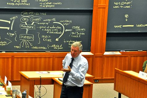 The manager of iconic Manchester United, the recent topic of a Harvard Business School case that examined his famous career and the keys to his effective brand of leadership, visited Harvard this fall to engage with HBS students in the classroom. Business Classroom, Harvard Mba, Coach K, Leadership Lessons, Sir Alex Ferguson, Harvard Law School, Harvard Business, Online Mba, Football Highlight