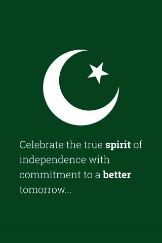 Celebrate the true spirit of Independence with commitment to a better tomorrow, Quote wallpapers. Happy Independence Day Pakistan Quotes, 14august Dpz, Pak Independence Day, Pakistani Quotes, Pakistan National Day, Pakistan Independence Day Quotes, Pakistan Quotes, August Wallpapers, Pakistan Team