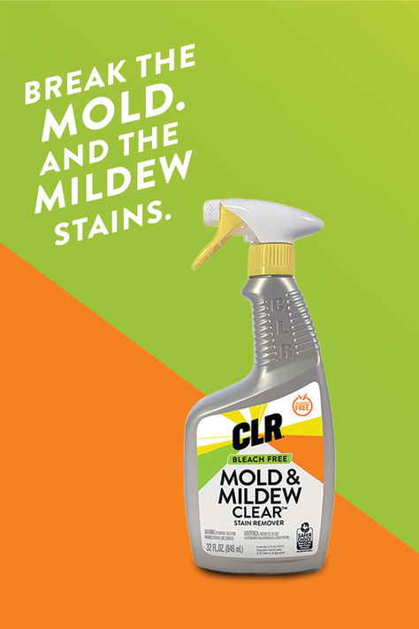 The only thing grosser than mildew is mold stains. The best way to get rid of them both is CLR Mold & Mildew Clear. Diy Projects To Increase Home Value, Bathroom Mold Remover, Mold Cleaner, Homemaker Tips, Bathroom Mold, Mold And Mildew Remover, Homemade Cleaner, Mold In Bathroom, Mildew Remover