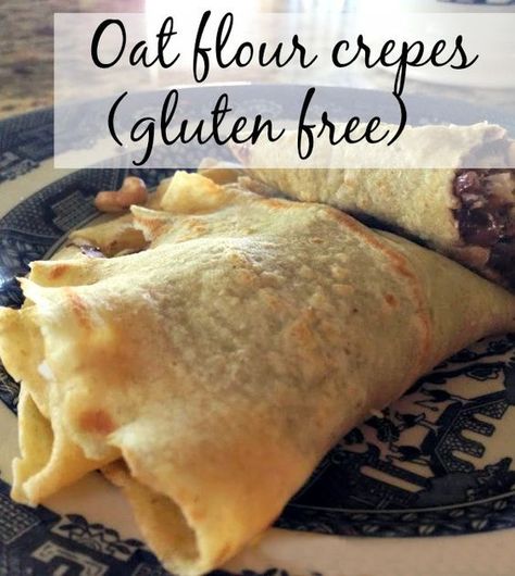 Oat Flour Crepes, Oat Flour Recipes, Outfit Recipes, Gluten Free Crepes, Crepes Recipe, Recipe Gluten Free, Nails Outfit, Crepe Recipes, Gluten Free Recipes Easy