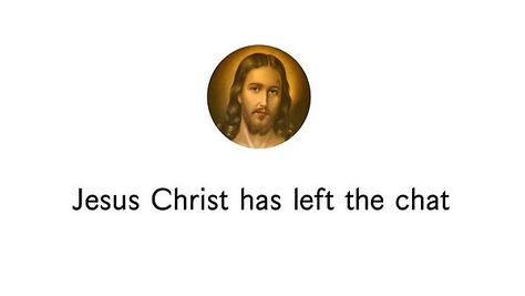 Jesus Christ has left the chat meme Bible Reaction Pic, Papayag Na Yan Tignan Natin Jesus Meme, You Need Jesus Meme, Jesus Memes Humor, Jesus Memes Face, Jesus Reaction Pic, Jesus Fanart, Cool Jesus, Jesus Meme