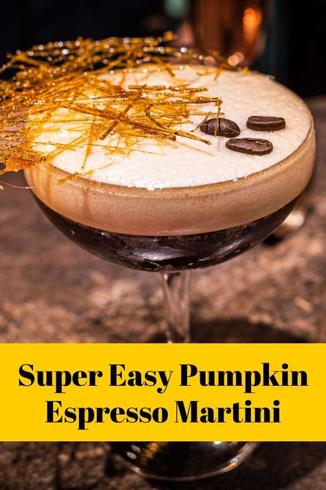 Fall Expresso Martini, Pumpkin Martini Recipe Easy, Halloween Espresso Martini, Pumpkin Expresso Martini Recipe, Pumpkin Espresso Martini Recipe, Espresso Pumpkin Martini, Fall Espresso Martini, Pumpkin Expresso Martini, Pumpkin Espresso Martini