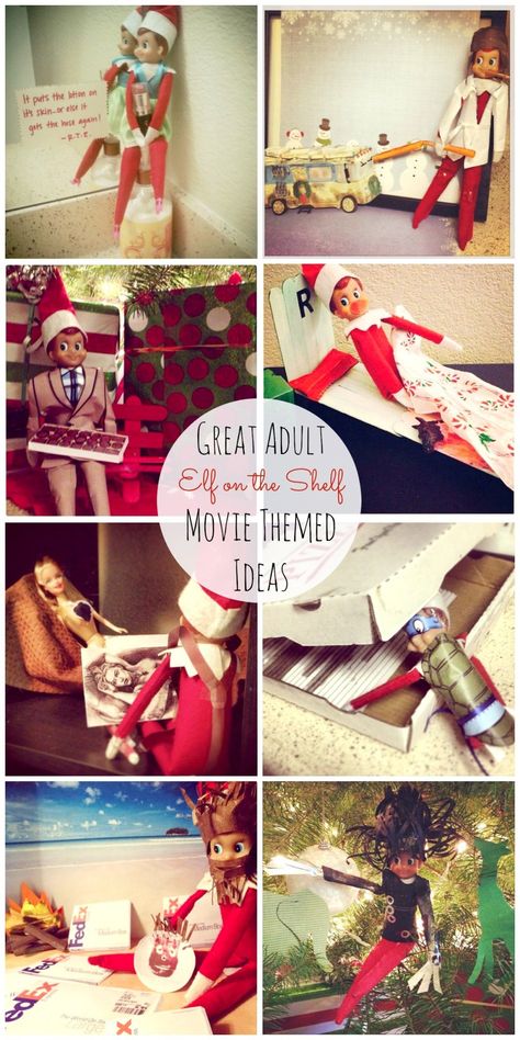 Elf On The Shelf Movie Scenes, Adult Elf On The Shelf, Kindness Elves, Bad Elf, Office Fun, Awesome Elf On The Shelf Ideas, Xmas Elf, Elf Fun, Elf Movie