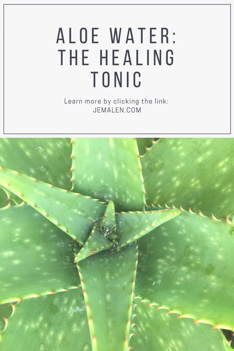 Looking for a healing drink that helps your skin from within? This delicious, fresh aloe leaf tonic is a tasty way to aid your whole body.  https://jemalen.com/2018/05/23/aloe-water-the-healing-tonic/ Aloe Vera Water Recipe, Aloe Vera Cleanse Drink, Aloe Vera Water Benefits, Aloe Vera Drink Benefits, Diy Aloe Vera Juice To Drink, Drinking Aloe Vera, Benefits Of Drinking Aloe Vera Water, Aloe Vera Uses, Tonic Drink