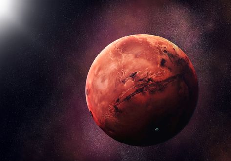 Mars Aesthetic God, Mars Core Aesthetic, Mars Painting, Jupiter Wallpaper, Mars Aesthetic, 3d Wallpaper For Pc, Astronomy Prints, Mars Pictures, Mars Art