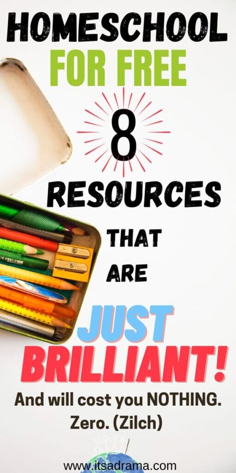 Homeschool For Free. 8 (Brilliant) Methods That'll Cost You Nothing. Zilch. Homeschool Advice, Free Homeschool Curriculum, Free Homeschool Resources, Homeschool Education, How To Start Homeschooling, Homeschool Encouragement, Homeschool Kids, Homeschool Learning, Homeschool Life