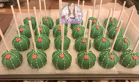 Cake Pops Ideas, Baby Cake Pops, Cactus Cake, Fiesta Cake, Mexican Fiesta Party, Fiesta Birthday Party, Mexican Birthday, Fiesta Theme Party, Cactus Party