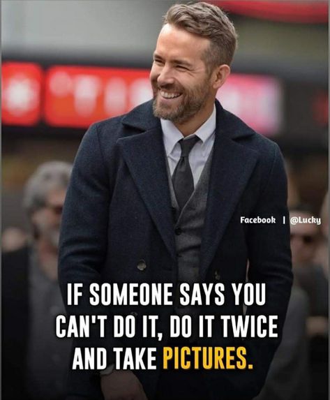 Ryan Reynolds Quotes, Villain Vibes, Gentle Man, Man Rules, Success Video, Unique Quotes, Trendy Quotes, Ryan Reynolds, Motivational Quotes For Success