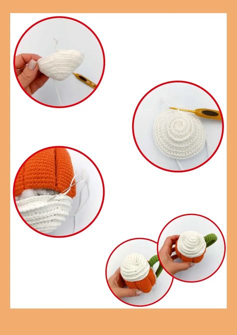 Crochet Pumpkin Sweets | PDF | Crochet | Yarn Pumpkin Sweets, Pumpkin Spice Treats, Decorative Pumpkin, Crochet Pumpkin, Pumpkin Spice Latte, Pumpkin Decorating, A Pumpkin, Yarn Colors, Crochet Yarn