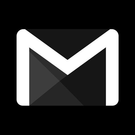 Gmail Logo, Gmail Icon, App Store Icon, Mobile App Icon, Black Wallpaper Iphone Dark, App Background, Black App, Desain Editorial, Text Icons