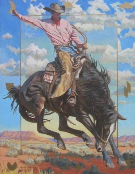 Wild West Wallpaper, Cowboy Artwork, Malcolm Liepke, Cowboy Photography, Bucking Horse, Western Posters, Portrait Abstract, Cowboy Pictures, Western Artwork