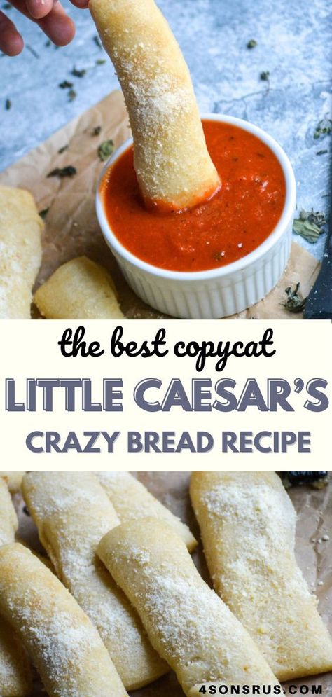 Summer Kid Dinner Ideas, Little Caesars Crazy Bread Recipe, Crazy Bread Recipe, Crazy Bread, Pasta Bread, Recipes Chili, Cake Pizza, Sandwich Lunch, Sausage Dinner