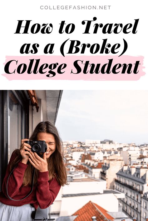 How to travel as a college student - best ways to travel cheap in college Student Budget, Travel Cheap, Student Travel, Road Trip Planning, Budget Travel Tips, Ways To Travel, Cheap Travel, See The World, College Student