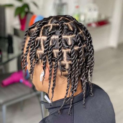 Twist Hair Men, Dreadlocks Hair Care, Mens Twists Hairstyles, Hair Twists Black, Sleek Braided Ponytail, Boy Braids Hairstyles, Cornrow Hairstyles For Men, Braids For Boys, Short Box Braids Hairstyles