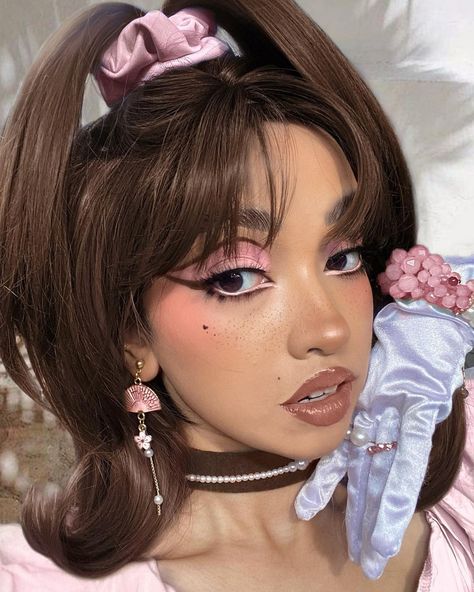 Melanie Martinez Makeup, Cute Clown Makeup, Concert Makeup, Face Art Makeup, Lip Crayon, Unique Makeup, Cute Makeup Looks, Creative Makeup Looks, Festival Makeup