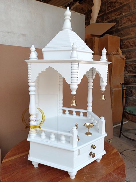 Don't miss out on our R , J MAHA SALE RJ with up to 15% OFF! 🎉 Bring home this beautiful wooden temple white Marbal look Mandir Pooja Ghar Mandap For Worship home Temple. #HomeDecor #SaleEvent #LimitedTimeOffer 🏡✨ Marble Mandir, Pooja Ghar, Wooden Temple, Pooja Mandir, Home Temple, Back To Home, Sale Event, Hanging Lamp, Teak Wood